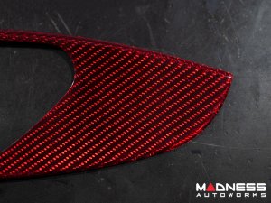 Alfa Romeo Stelvio Door Trim - Carbon Fiber - Interior Door Trim Kit - Italian Theme - Feroce Carbon